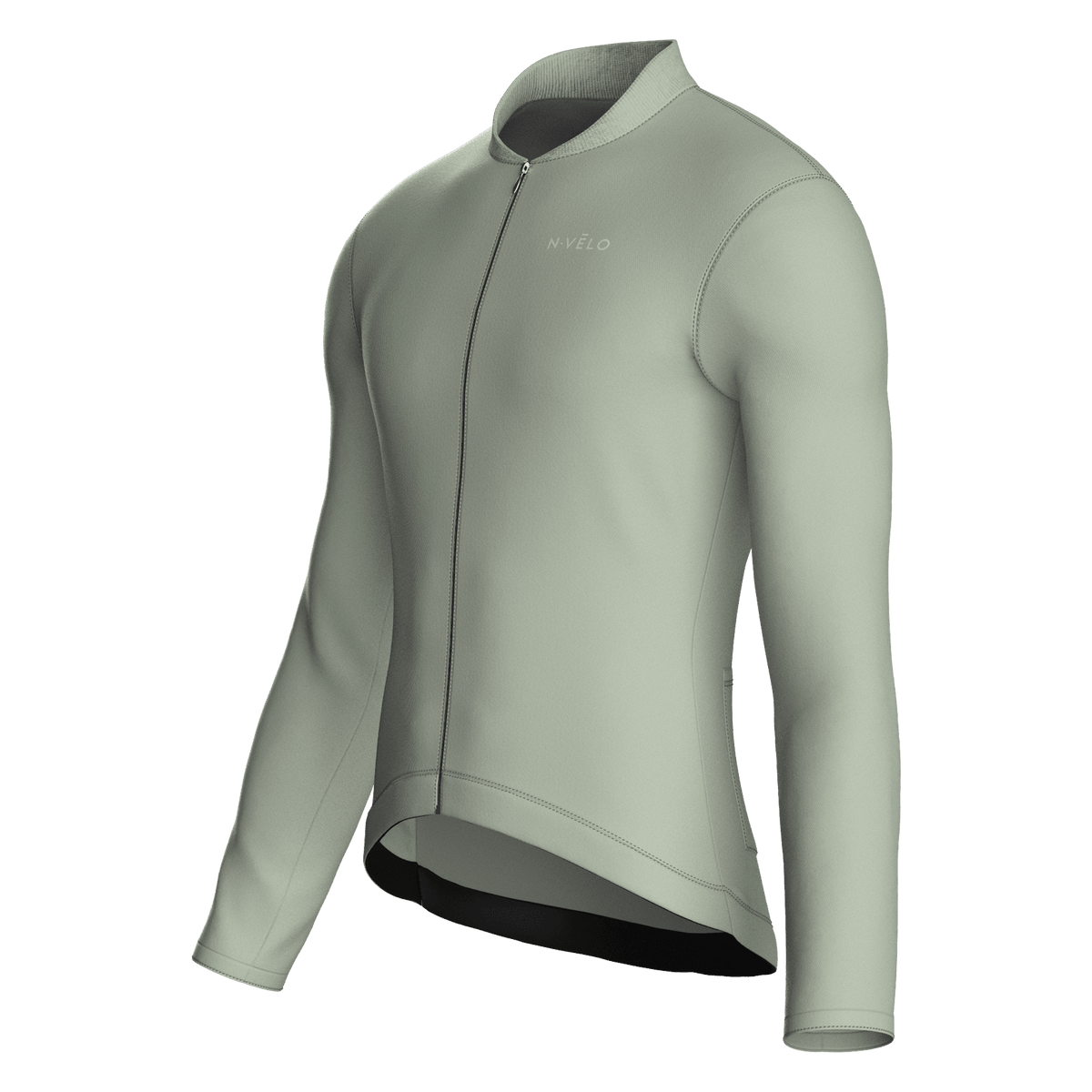 Maglia da ciclismo Pure Sage a maniche lunghe, vestibilità da gara