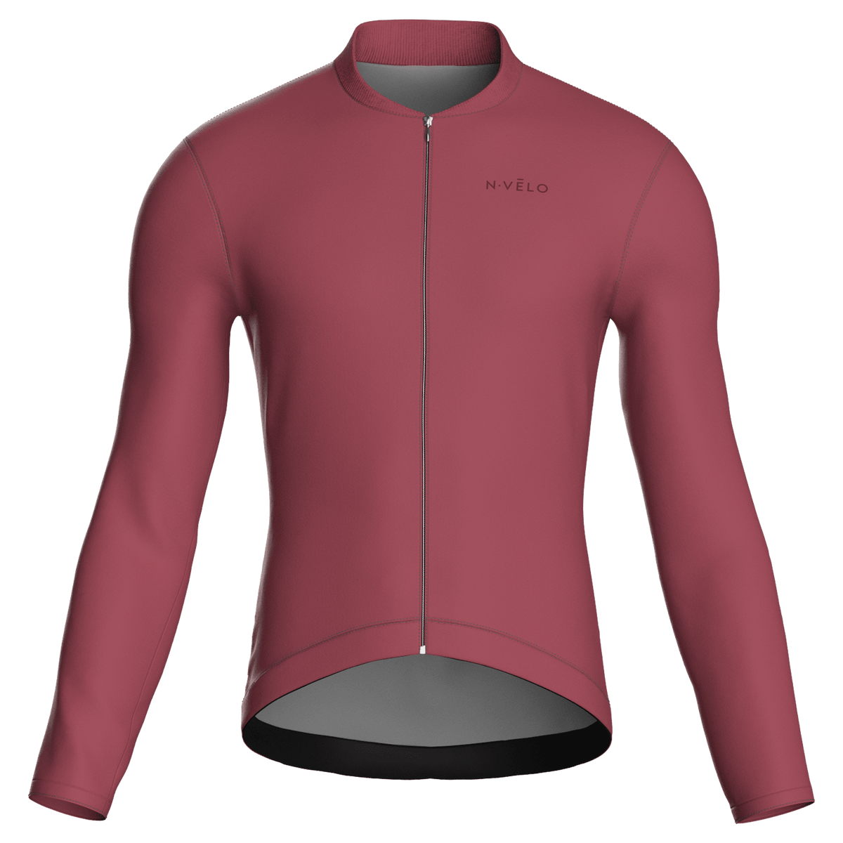 Maglia da ciclismo Pure Rosewood a maniche lunghe, vestibilità da gara