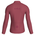 Maglia da ciclismo Pure Rosewood a maniche lunghe, vestibilità da gara