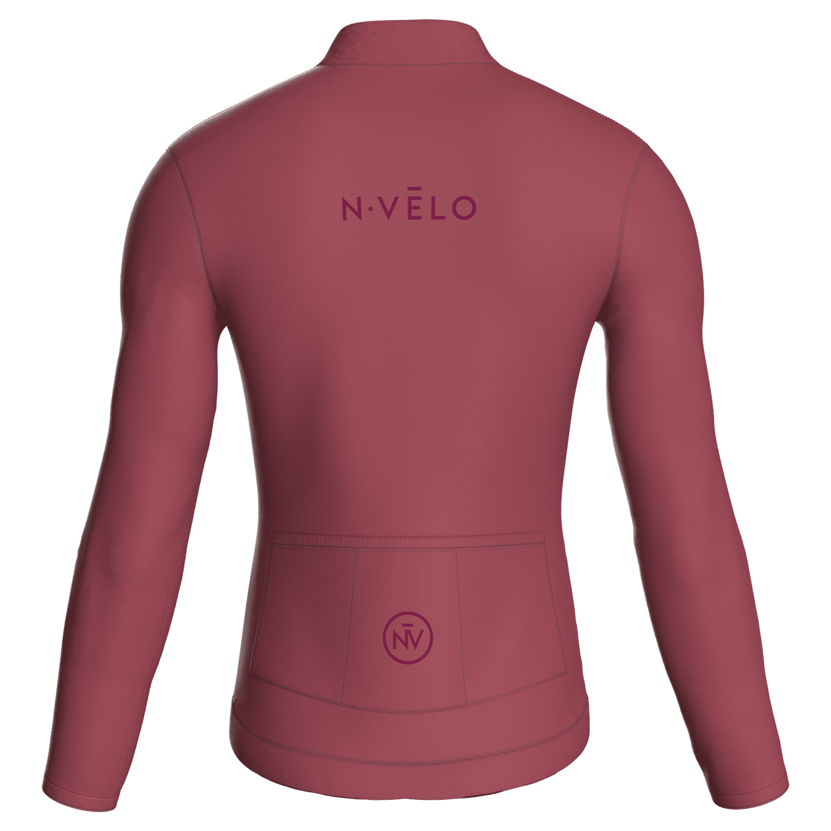 Maglia da ciclismo Pure Rosewood a maniche lunghe, vestibilità da gara