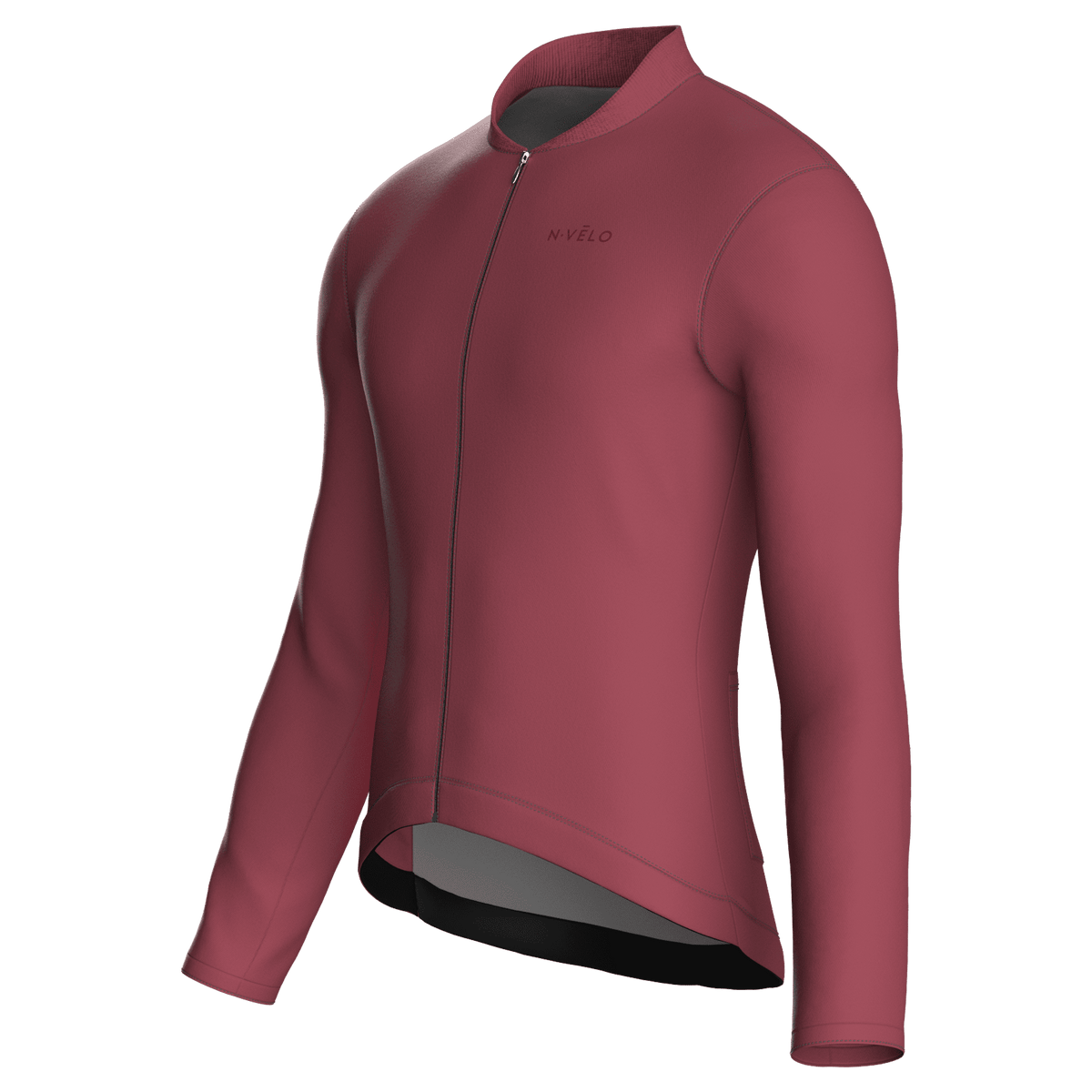 Maglia da ciclismo Pure Rosewood a maniche lunghe, vestibilità da gara