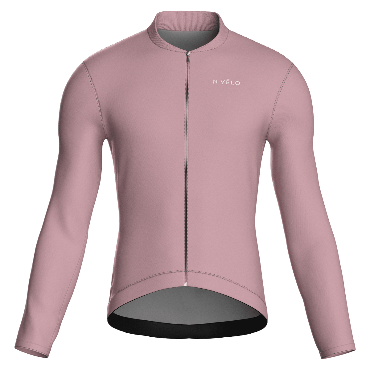 Maglia da ciclismo Pure Mauve a maniche lunghe, vestibilità da gara