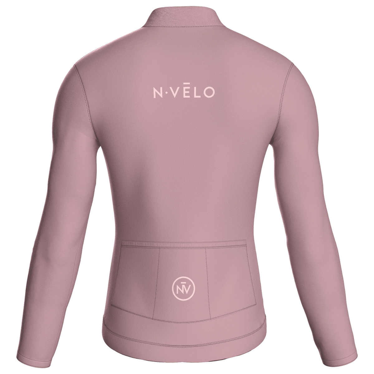 Maglia da ciclismo Pure Mauve a maniche lunghe, vestibilità da gara