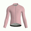Maglia da ciclismo Pure Mauve a maniche lunghe, vestibilità da gara