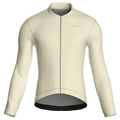 Maglia da ciclismo Pure Cream a maniche lunghe, vestibilità da gara