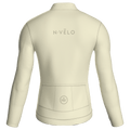 Maglia da ciclismo Pure Cream a maniche lunghe, vestibilità da gara