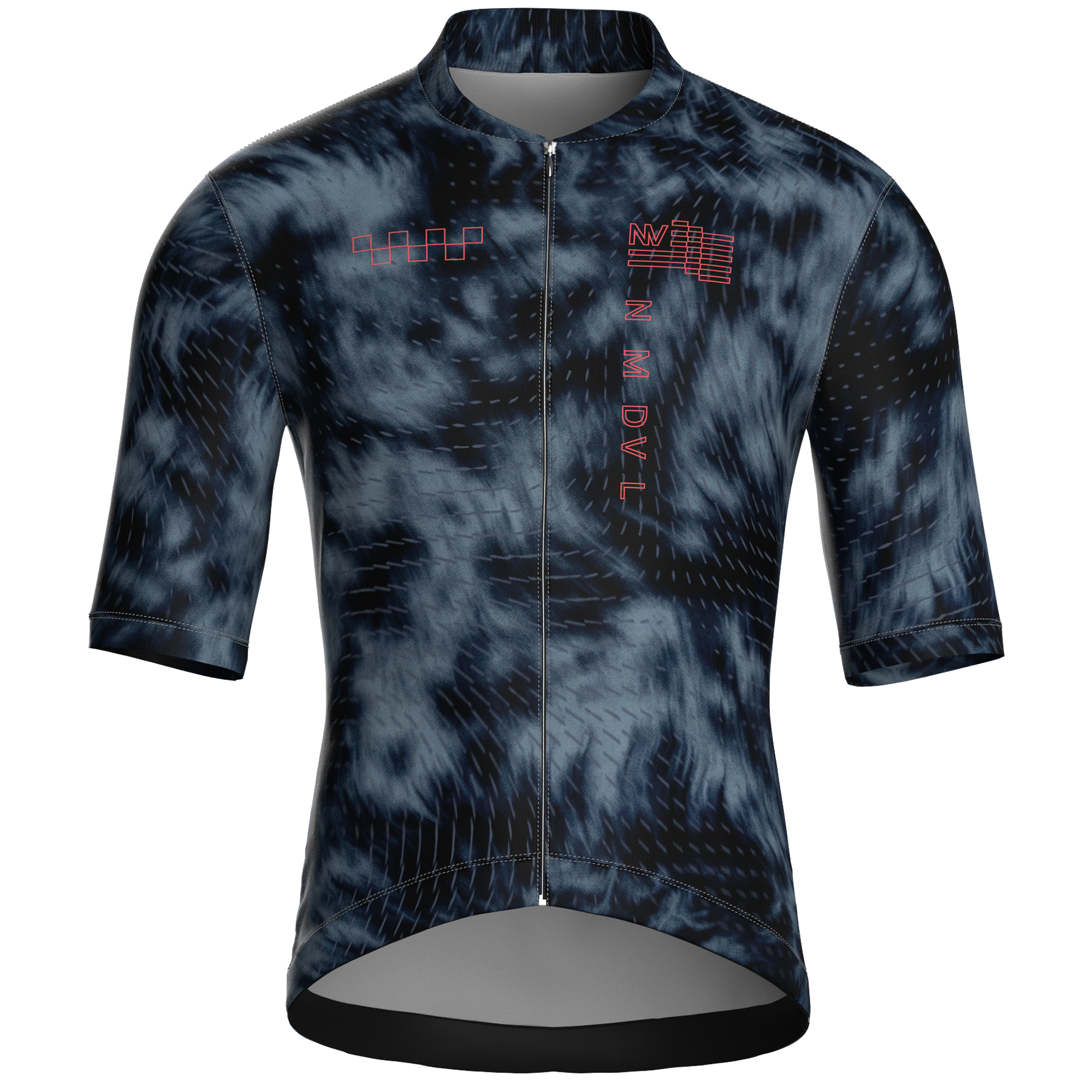 Maglia da ciclismo Phantom Dark – Maglia a maniche corte da gara con grafica sublimata