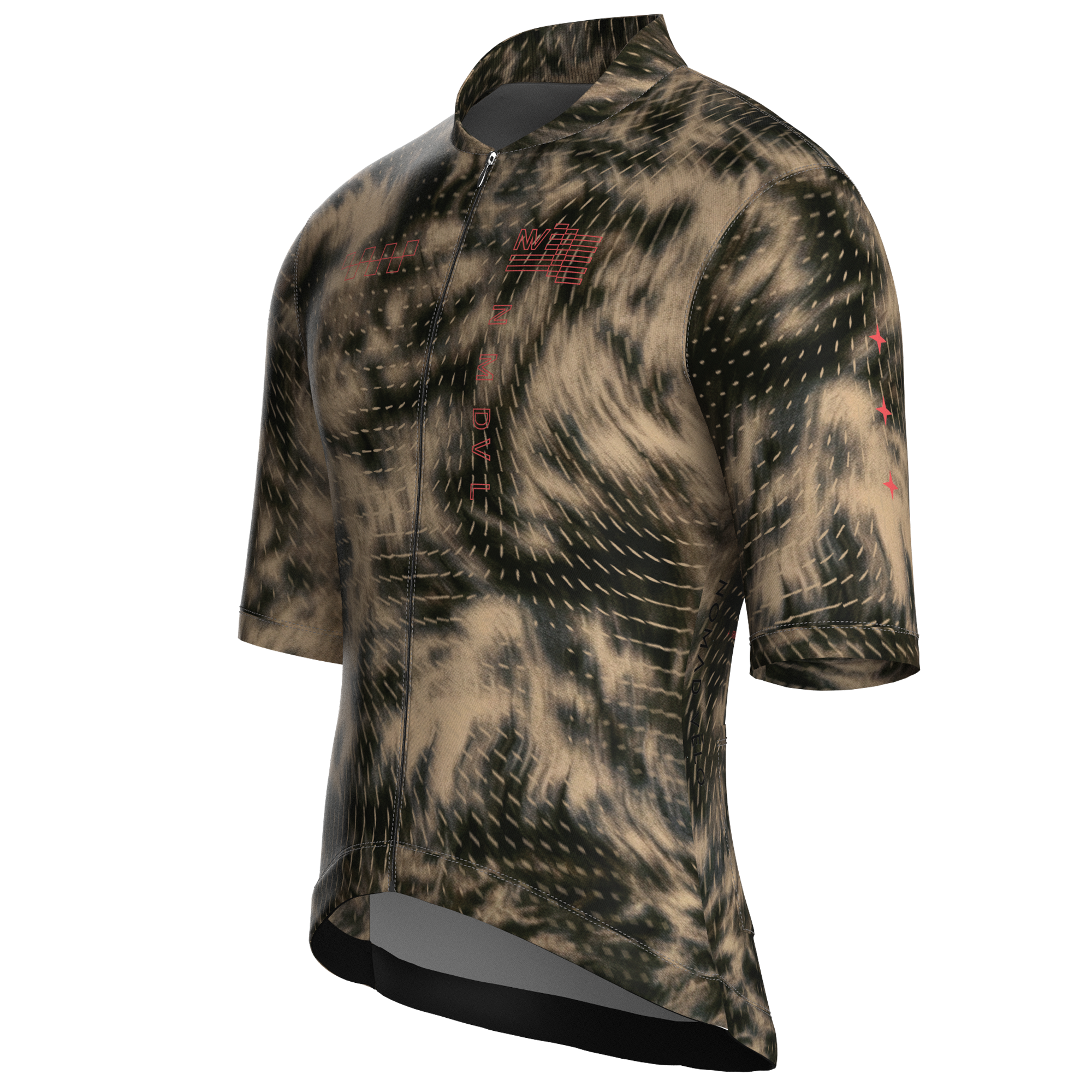 Maglia da ciclismo Phantom Dune – Maniche corte, vestibilità da gara, grafica sublimata