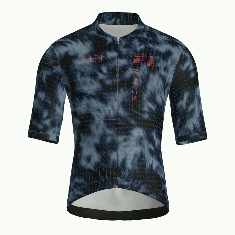 Maglia da ciclismo Phantom Dark – Maglia a maniche corte da gara con grafica sublimata