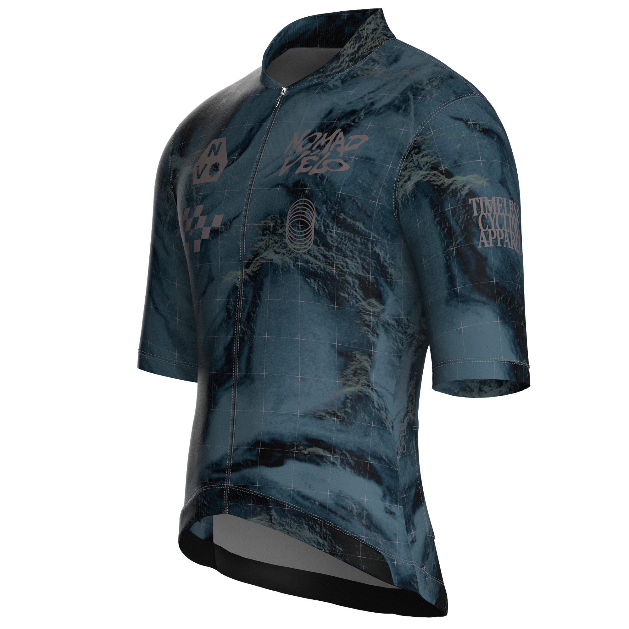 Maglia da ciclismo Legacy Teal – Maniche corte, vestibilità da gara
