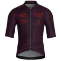 Maglia da ciclismo Legacy Plum a maniche corte, vestibilità da gara.