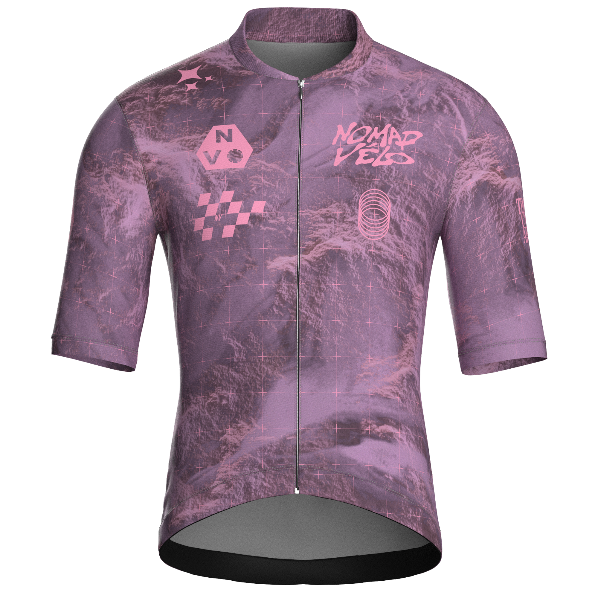 Maglia da ciclismo Legacy Rose – Maniche corte, vestibilità da gara