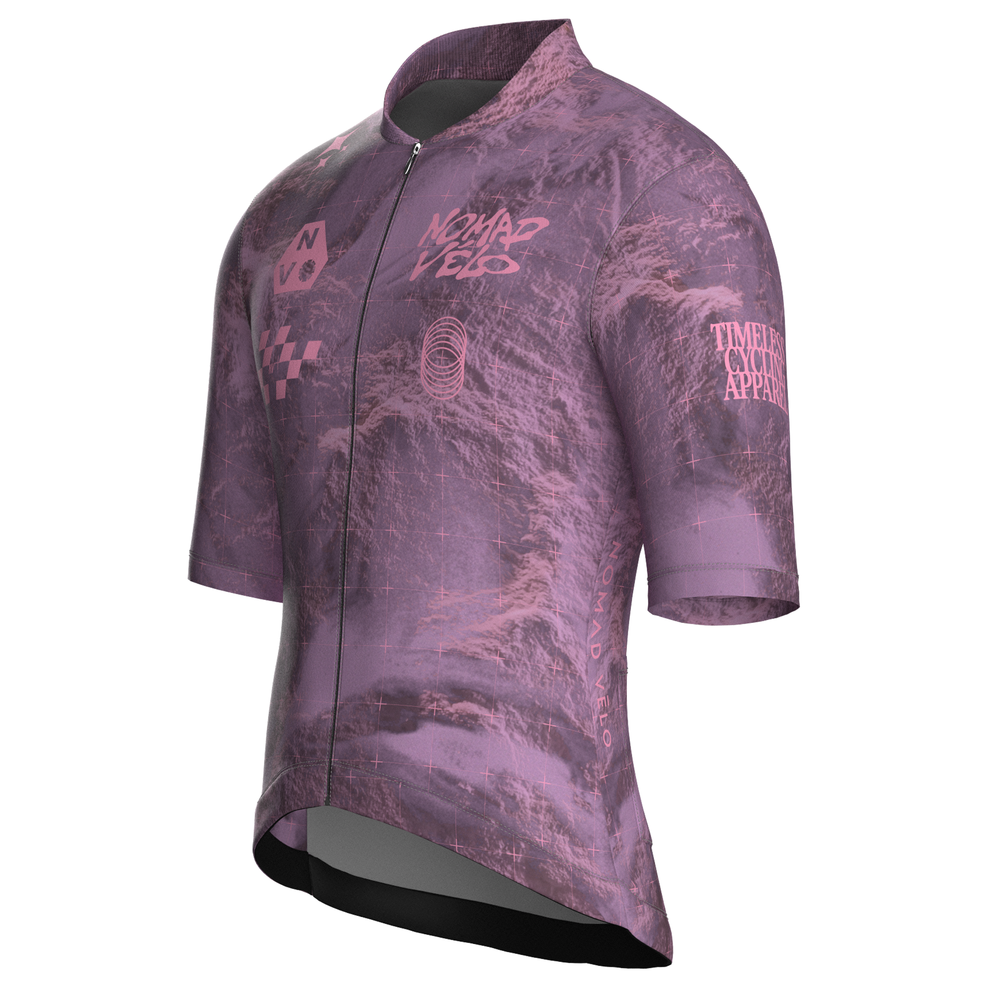 Maglia da ciclismo Legacy Rose – Maniche corte, vestibilità da gara