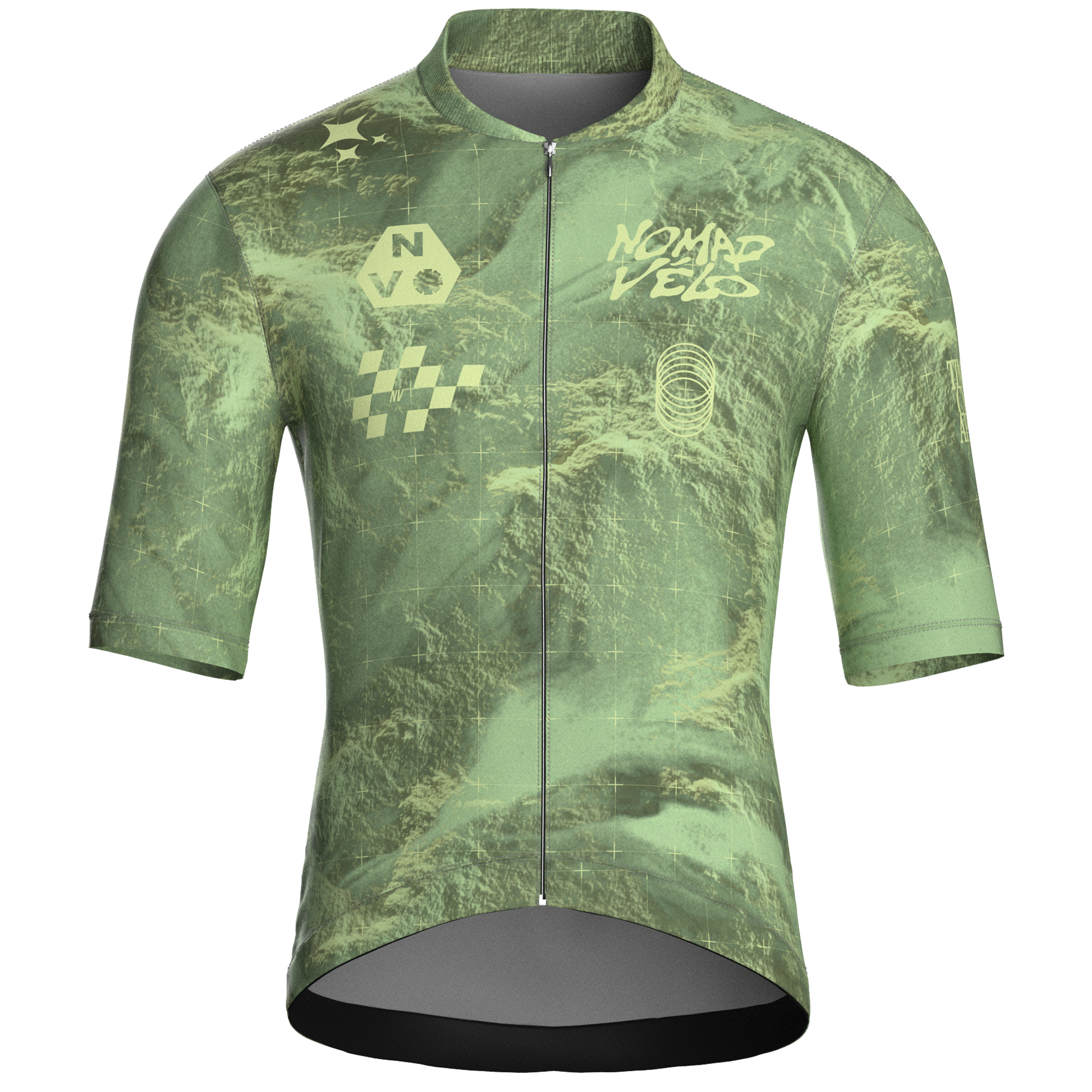 Maglia da ciclismo Legacy Moss a maniche corte, vestibilità da gara.