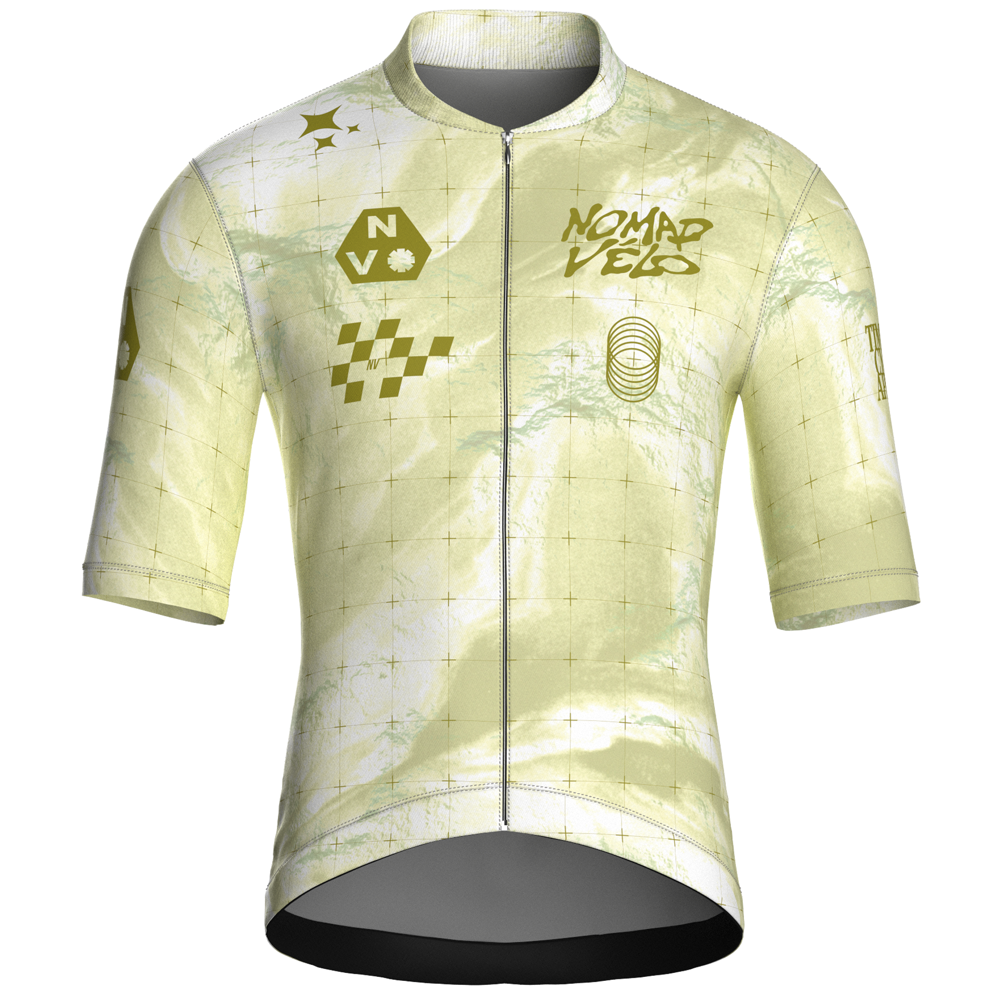 Maglia da ciclismo Legacy Parchment – Maniche corte, vestibilità da gara