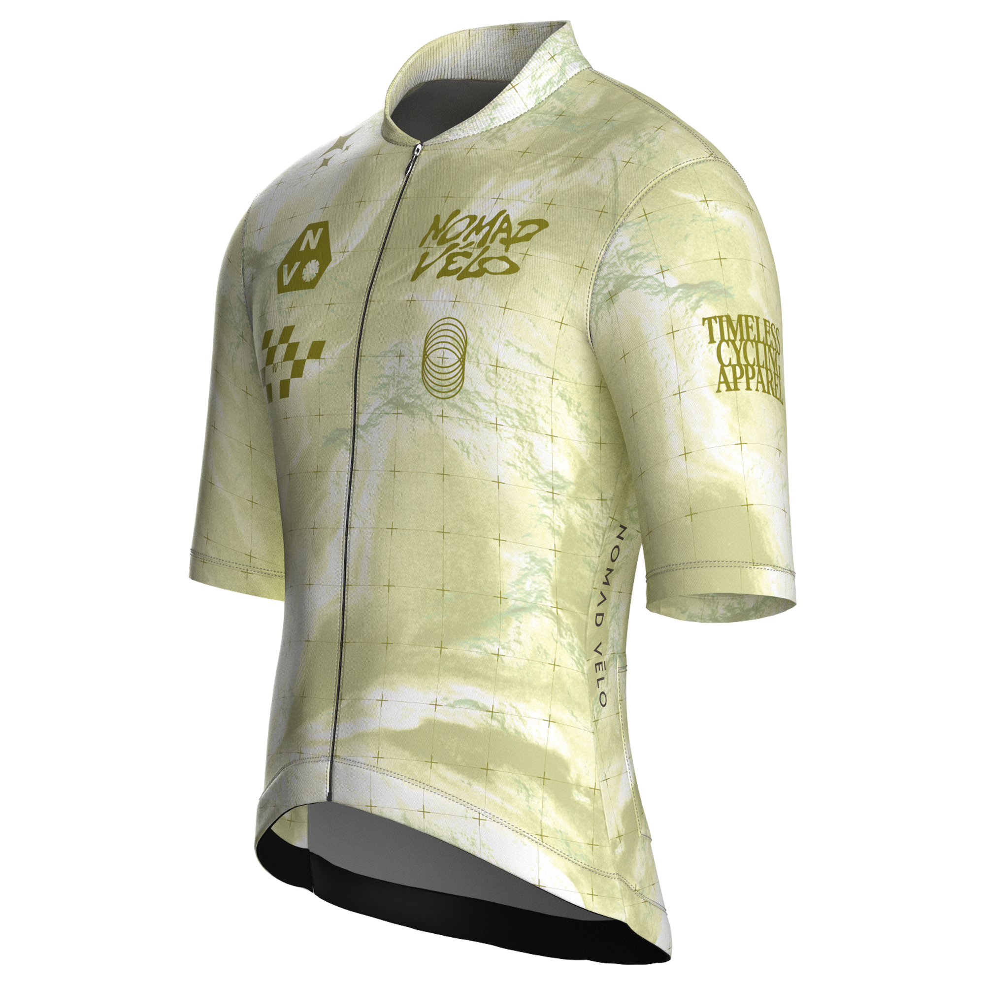 Maglia da ciclismo Legacy Parchment – Maniche corte, vestibilità da gara