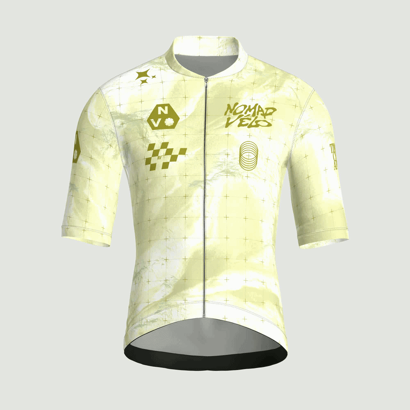 Maglia da ciclismo Legacy Parchment – Maniche corte, vestibilità da gara