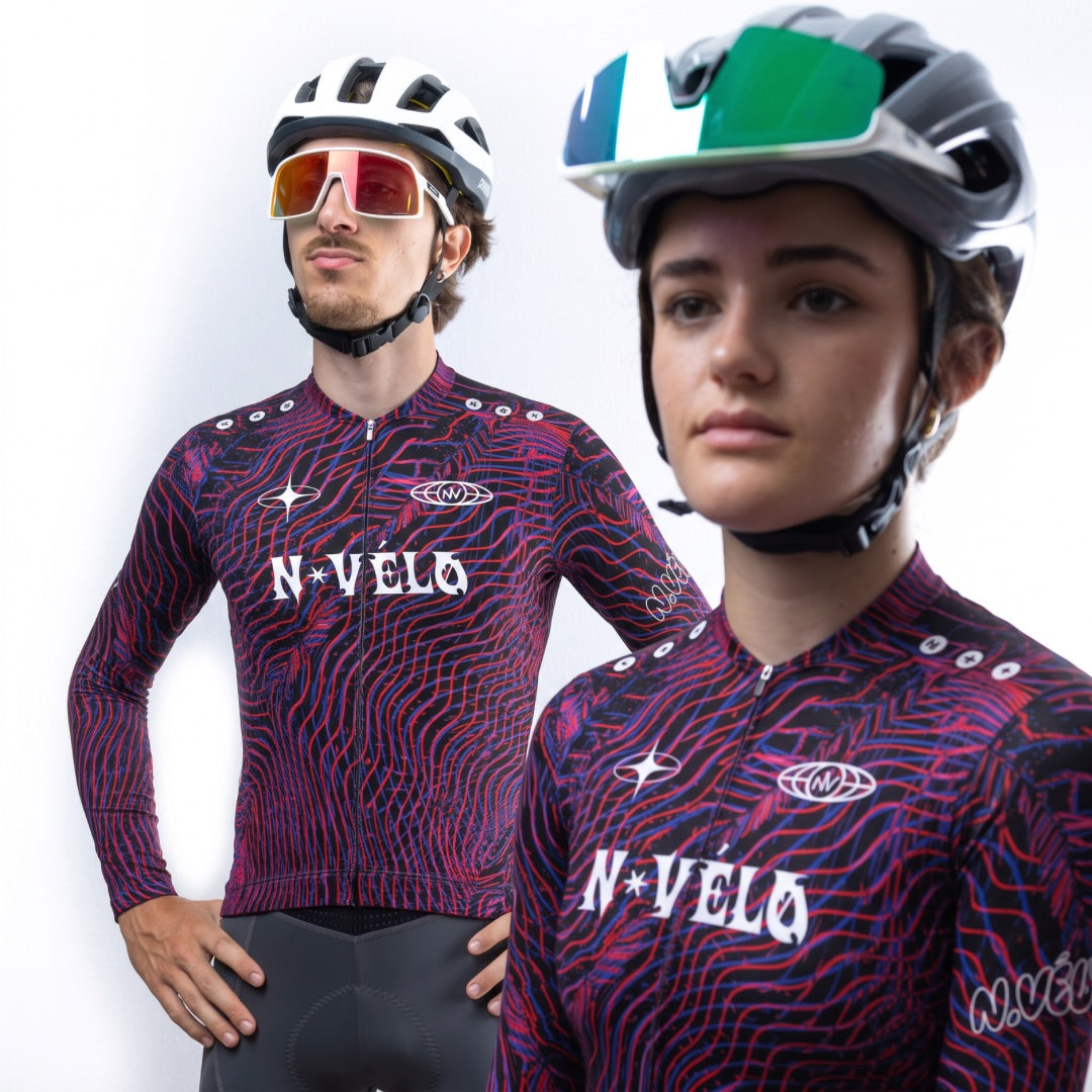 Maglia a maniche lunghe Coco NR | Nomade Velo