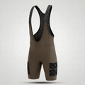 Pantaloncini da ciclismo marroni con tasche cargo e vestibilità aderente – Pantaloncini cargo marroni