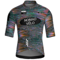 Maglia da ciclismo Prism Black a maniche corte, vestibilità da gara.