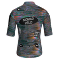 Maglia da ciclismo Prism Black a maniche corte, vestibilità da gara.
