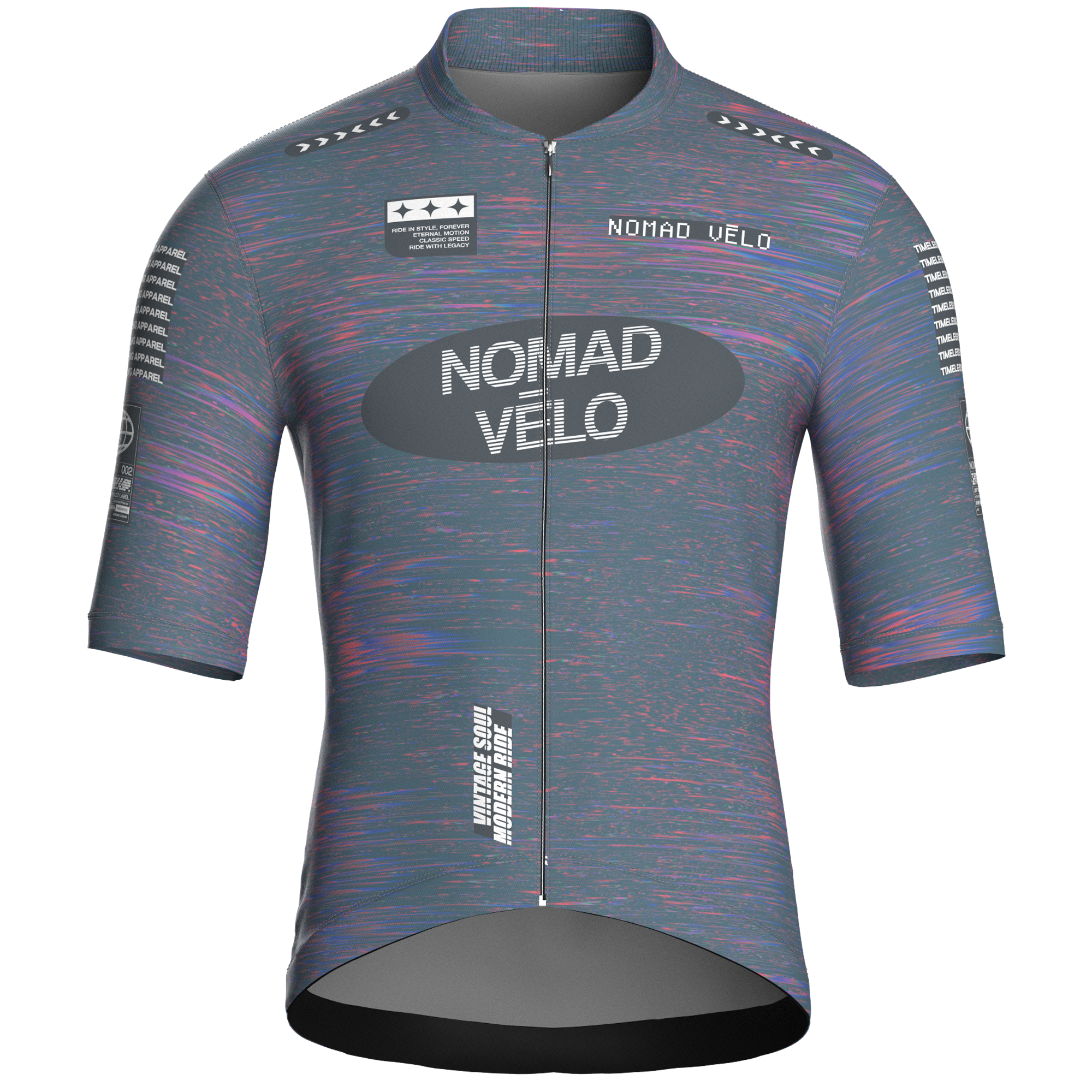 Maglia da ciclismo Prism Slate a maniche corte, vestibilità da gara.