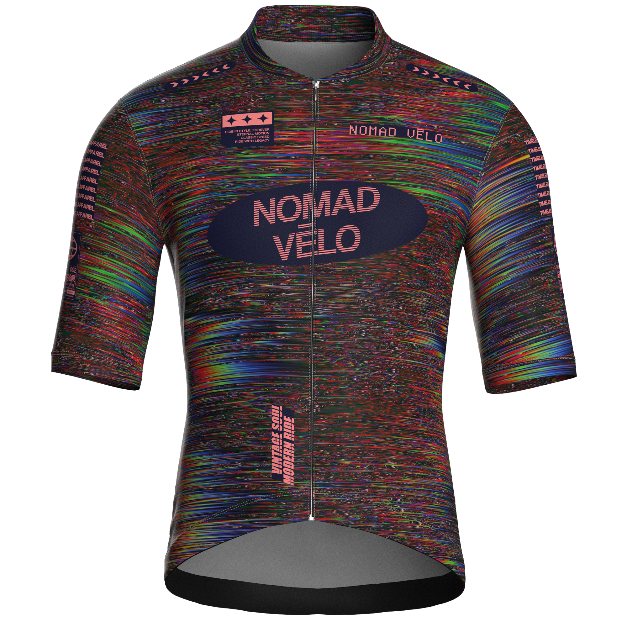 Maglia da ciclismo Prism Burgundy a maniche corte, vestibilità da gara.