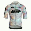 Maglia da ciclismo Prism Silver a maniche corte, vestibilità da gara.