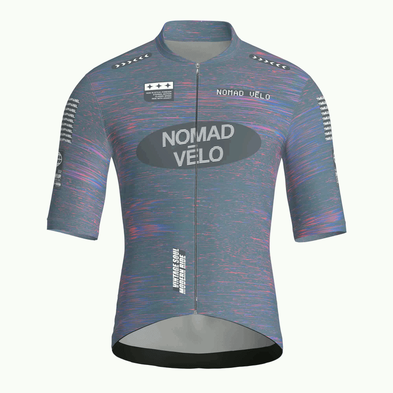 Maglia da ciclismo Prism Slate a maniche corte, vestibilità da gara.