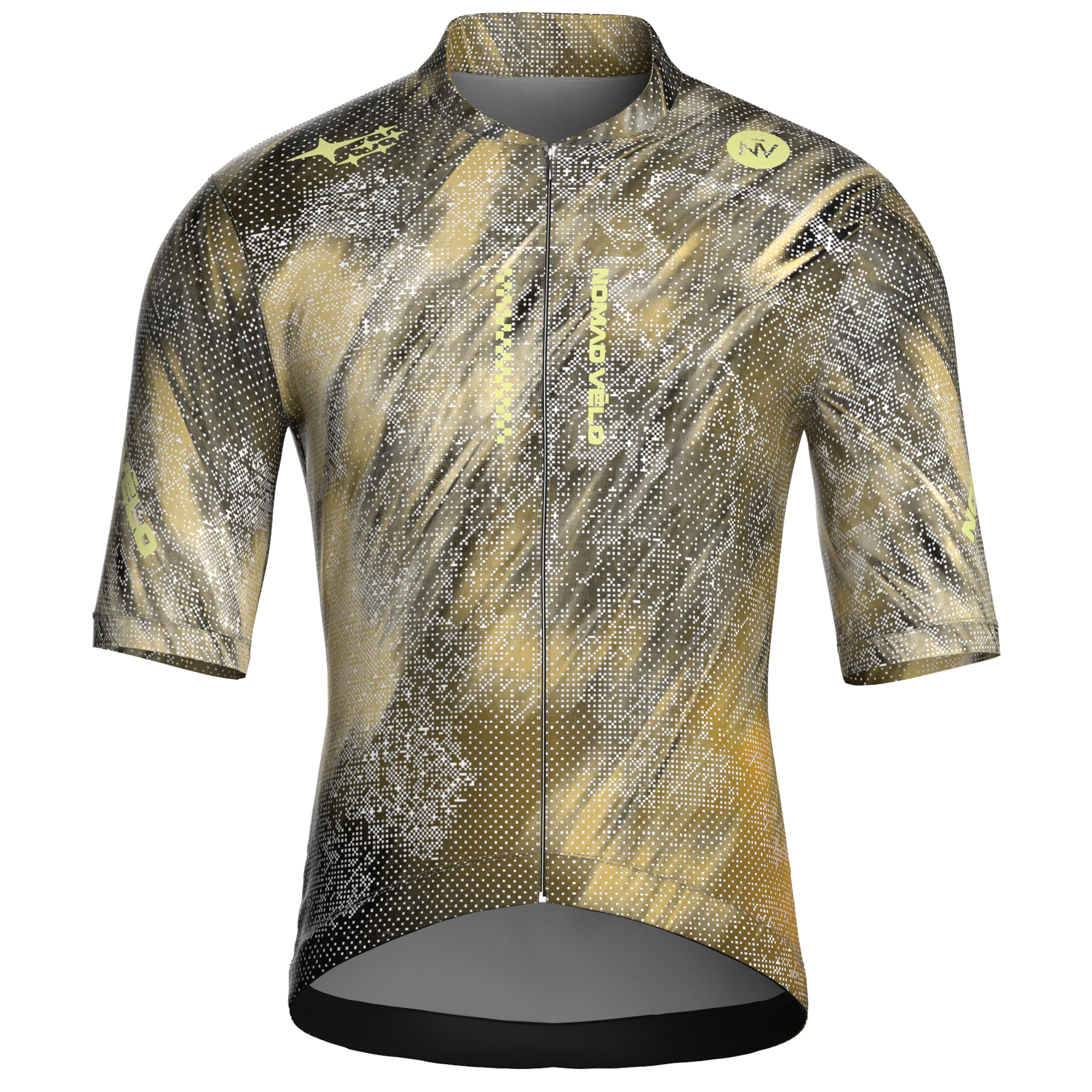 Maglia da ciclismo Stardust Gold a maniche corte, vestibilità da gara.