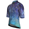 Maglia da ciclismo Stardust Galaxy a maniche corte, vestibilità da gara