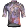 Maglia da ciclismo Stardust viola – Manica corta, vestibilità da gara