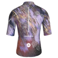 Maglia da ciclismo Stardust viola – Manica corta, vestibilità da gara