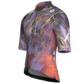 Maglia da ciclismo Stardust viola – Manica corta, vestibilità da gara