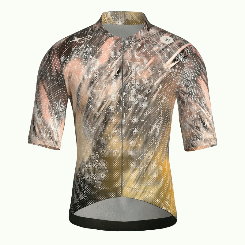 Maglia da ciclismo Stardust Sunset – Manica corta, vestibilità da gara
