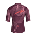 Maglia a maniche corte Breakaway bordeaux | Nomad Vélo