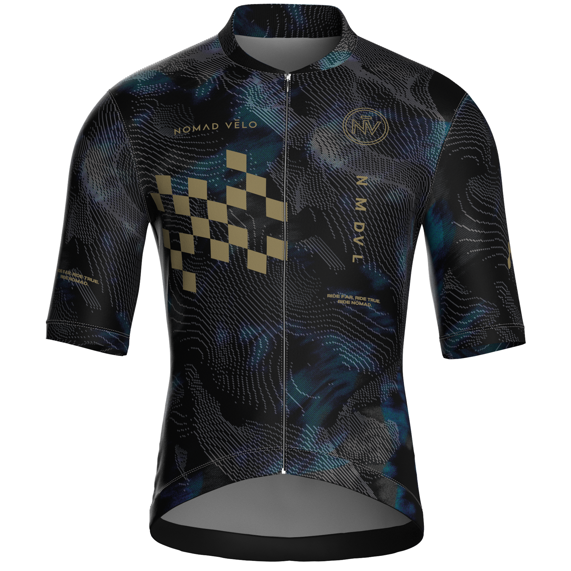 Maglia da ciclismo Altitude Abyss a maniche corte, vestibilità da gara