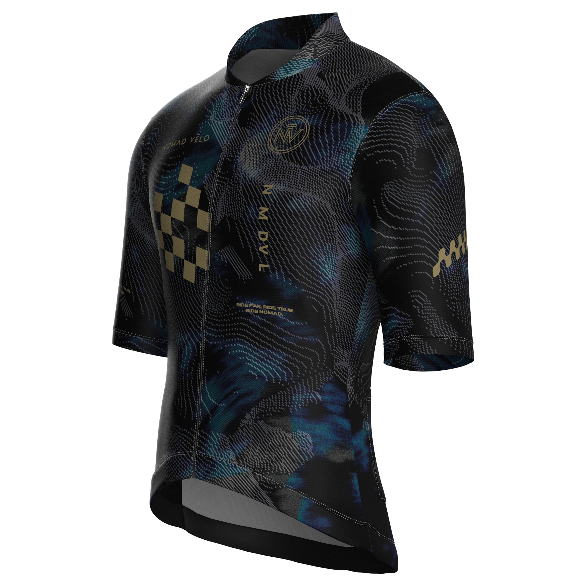Maglia da ciclismo Altitude Abyss a maniche corte, vestibilità da gara