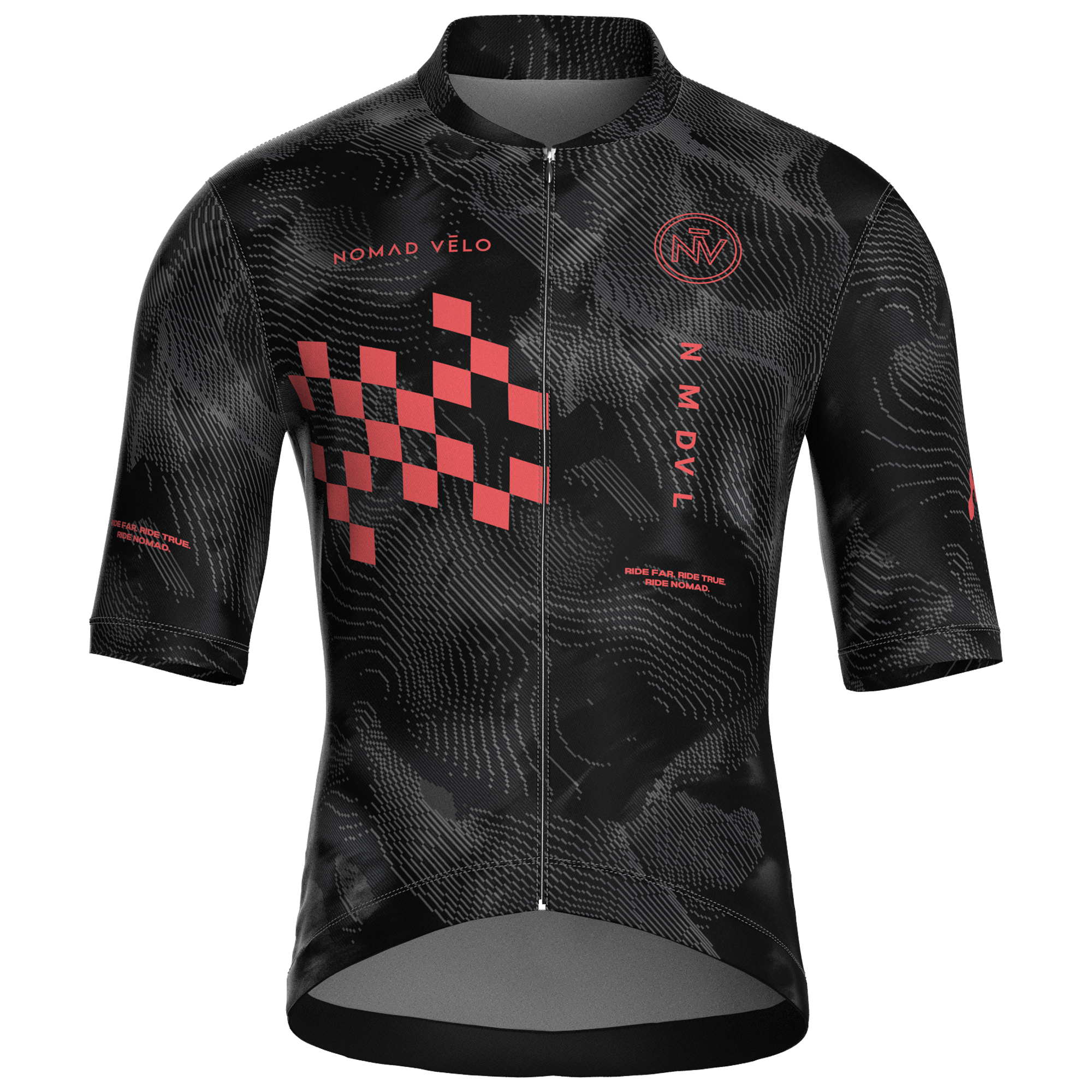 Maglia da ciclismo Altitude Coral a maniche corte, vestibilità da gara