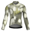 Maglia da ciclismo Blur Olive a maniche lunghe, vestibilità da gara
