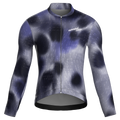 Maglia da ciclismo Blur Indigo a maniche lunghe, vestibilità da gara