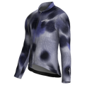 Maglia da ciclismo Blur Indigo a maniche lunghe, vestibilità da gara