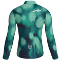 Maglia da ciclismo Blur Green a maniche lunghe, vestibilità da gara