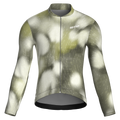 Maglia da ciclismo Blur Olive a maniche lunghe, vestibilità da gara