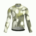 Maglia da ciclismo Blur Olive a maniche lunghe, vestibilità da gara