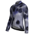 Maglia da ciclismo Blur Indigo a maniche lunghe, vestibilità da gara