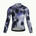 Maglia da ciclismo Blur Indigo a maniche lunghe, vestibilità da gara