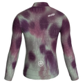 Maglia da ciclismo Blur Plum a maniche lunghe, vestibilità da gara