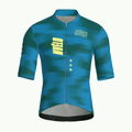 Maglia da ciclismo Volt Teal – Manica corta, vestibilità da gara