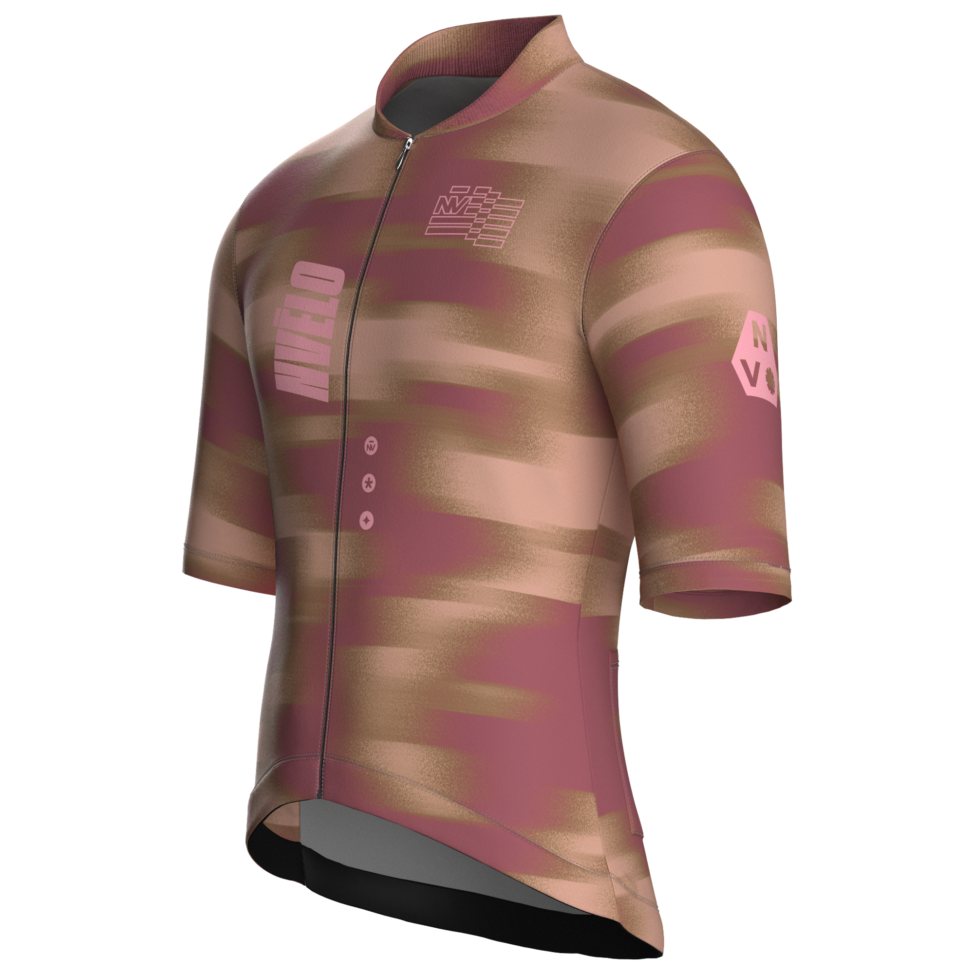 Maglia da ciclismo Volt Copper a maniche corte, vestibilità da gara